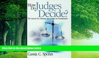 Big Deals  How Do Judges Decide?: The Search for Fairness and Justice in Punishment (Key Questions