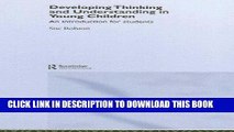 [BOOK] PDF Developing Thinking and Understanding in Young Children: An introduction for students