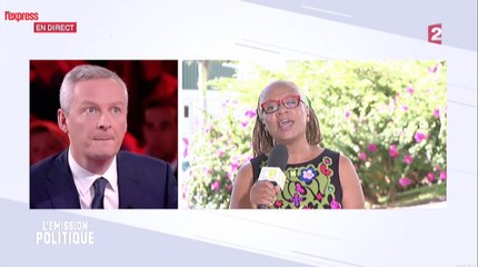 Une syndicaliste face à Bruno Le Maire: "Vous m'appelez pas par mon prénom!"