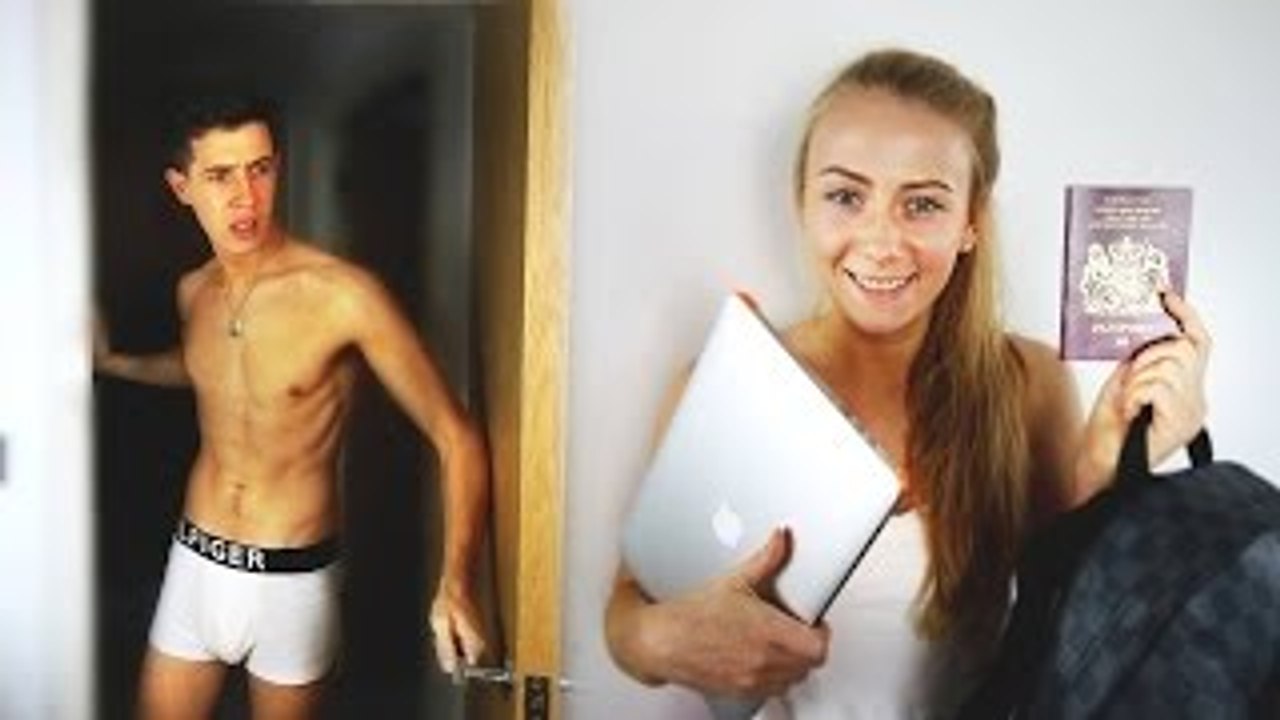 HOTEL ROBBERY PRANK ON BOYFRIEND! (POLICE CALLED!!!)