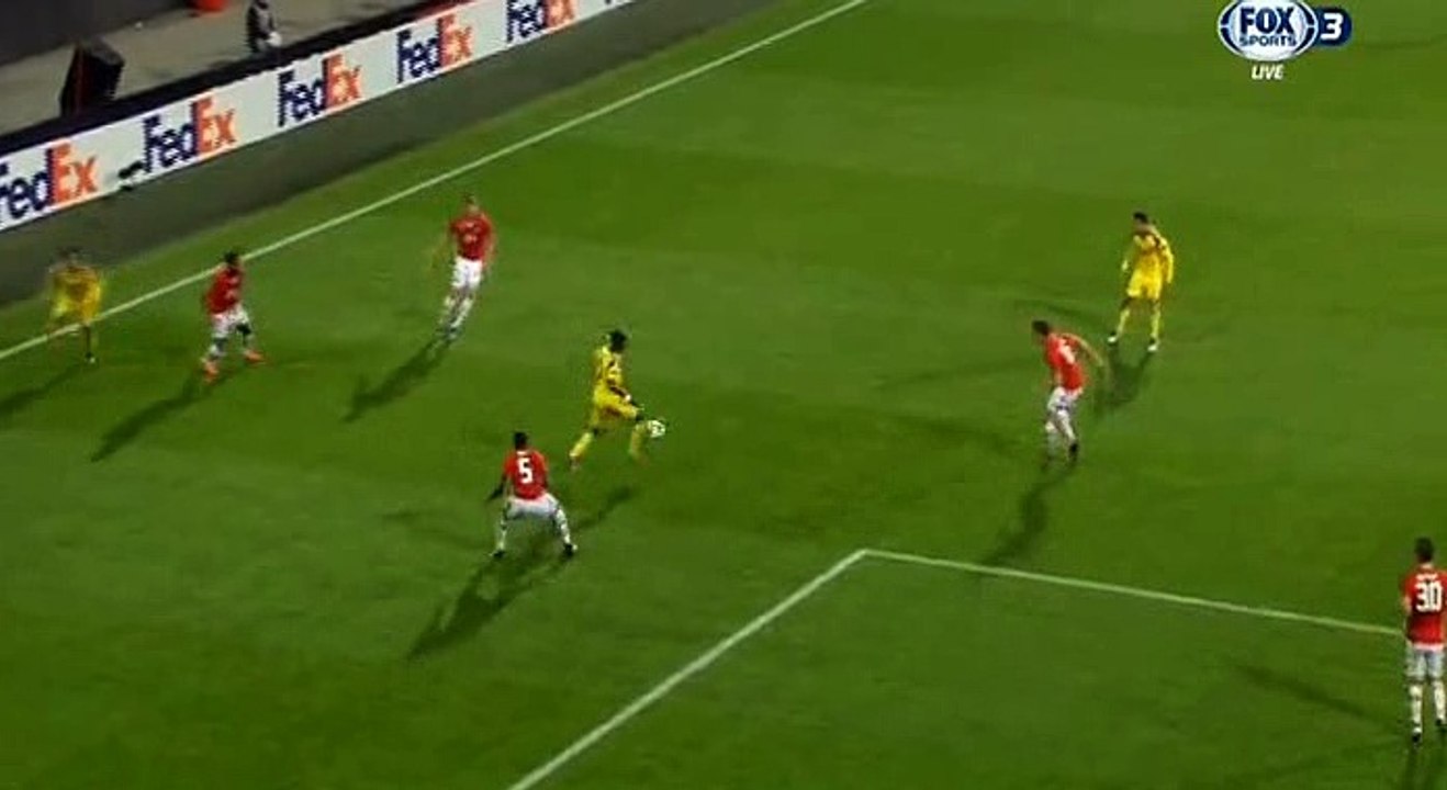 Eyal Golasa  Goal - AZ Alkmaar 1-2	Maccabi Tel Aviv 20.10.2016