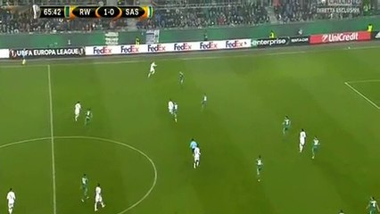 1-1 Schrammel TOwn Goal HD - Rapid Vienna 1-1 Sassuolo - 20.10.2016