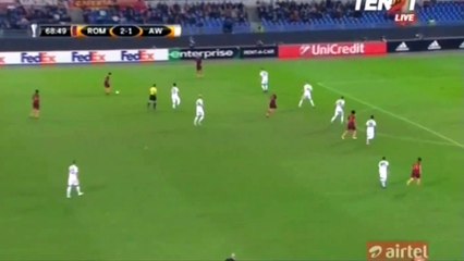 Alessandro Florenzi Goal HD - Roma 3-1 Austria Wien - 20.10.2016 HD