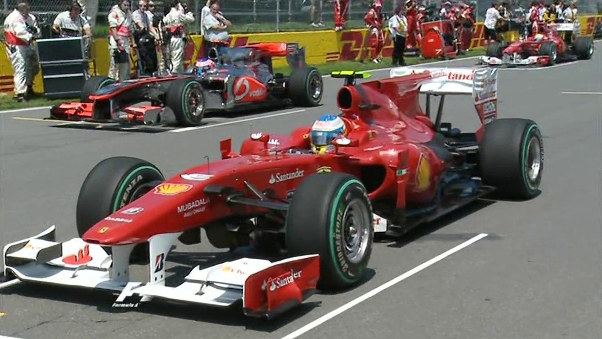 F1 - Round 10 2010 - Race - Part 1