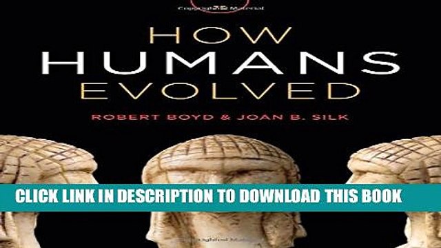 [BOOK] PDF How Humans Evolved (Seventh Edition) Collection BEST SELLER