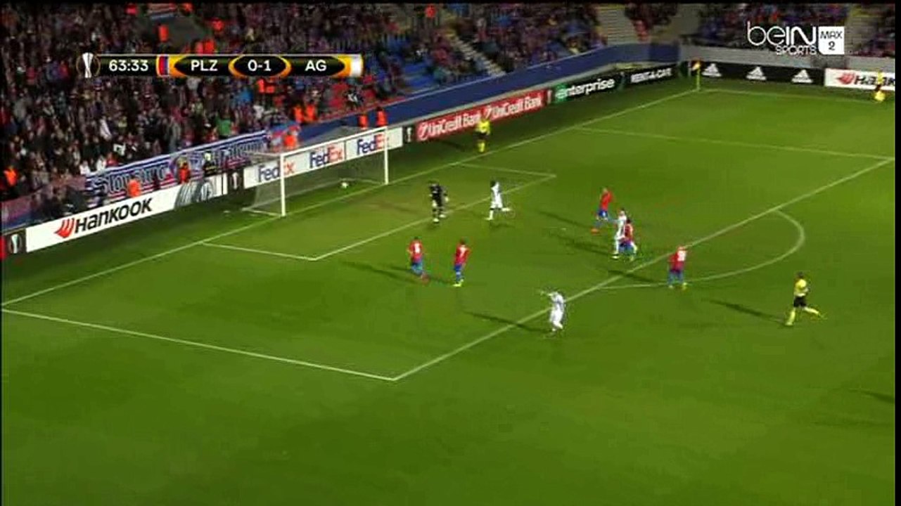 (Own goal) Horava T. HD - Plzen 0-2 Astra - 20-10-2016