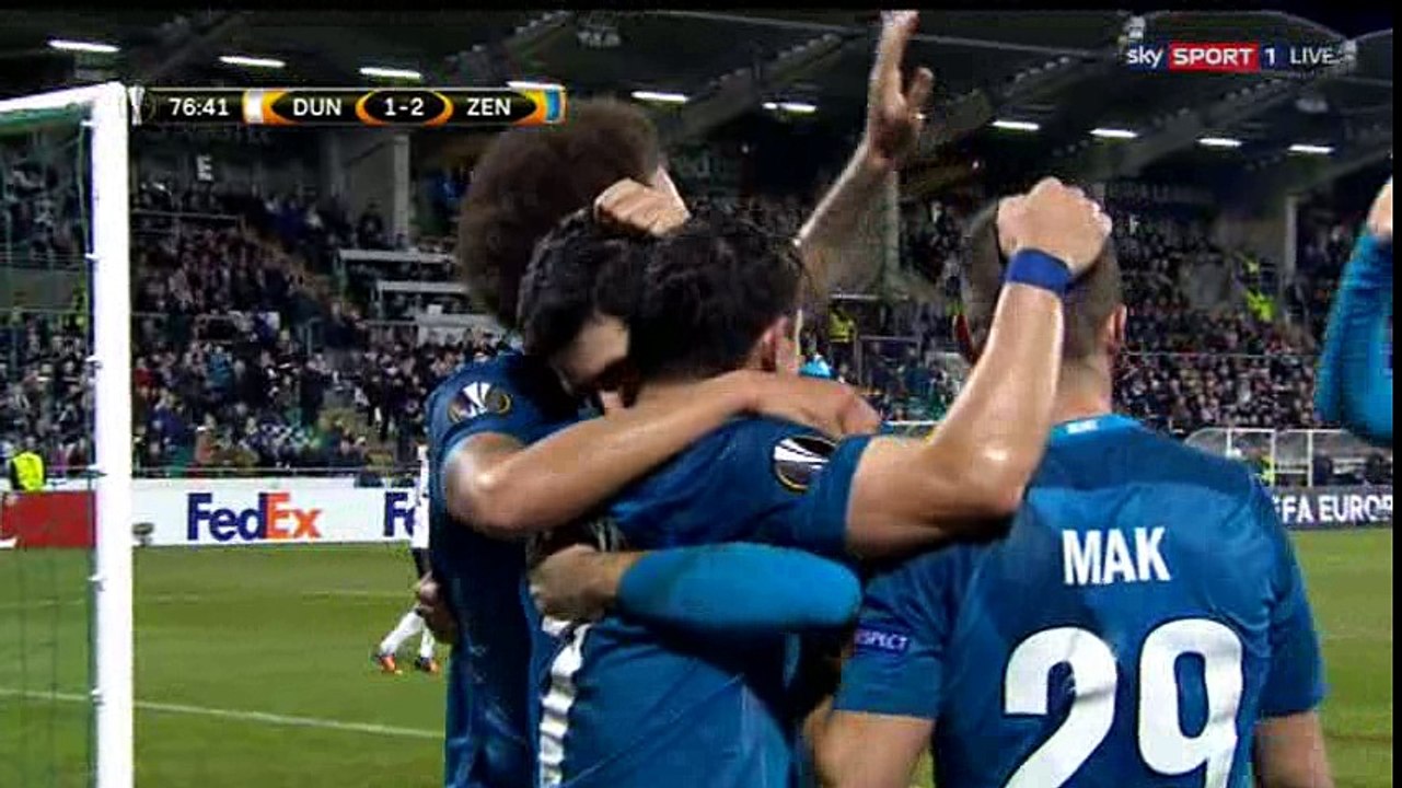 Giuliano Goal HD - Dundalk 1-2 Zenit Petersburg - 20-10-2016