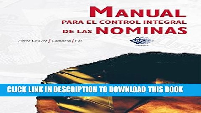 [BOOK] PDF Manual para el control integral de las nÃ³minas 2016 (Spanish Edition) New BEST SELLER