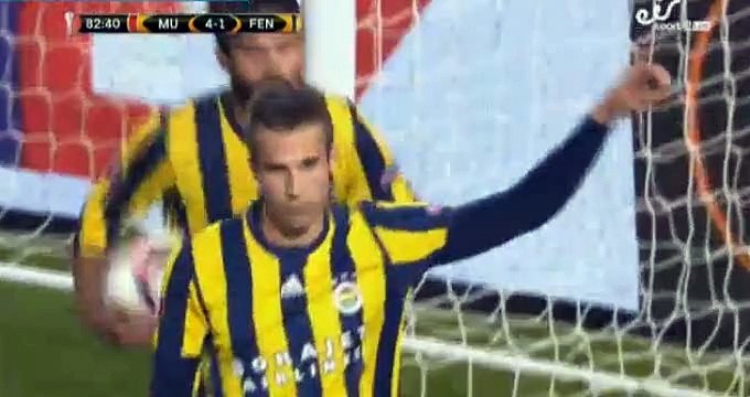 Robin van Persie Goal HD - Manchester Utd 4 - 1t Fenerbahce 20-10-2016 HD
