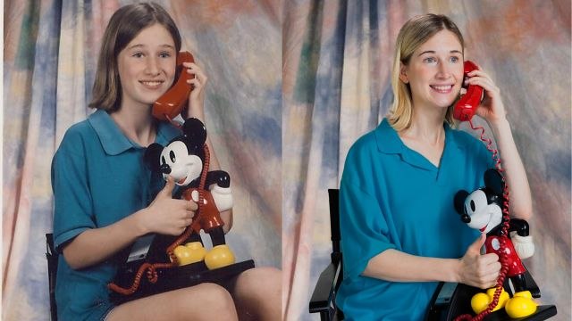 Embarrassing School Photos Recreated