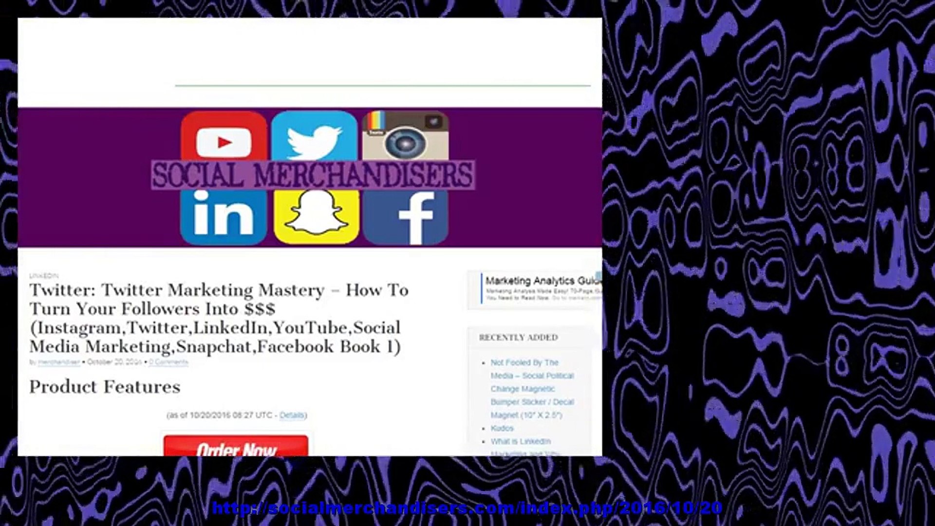 ⁣Twitter: Twitter Marketing Mastery – How To Turn Your Followers Into $$$ (Instagram,Twitter,LinkedIn