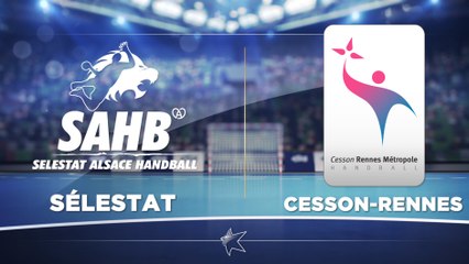 LIDL STARLIGUE 2016-2017 PREVIEW J06 SELESTAT CESSON-RENNES
