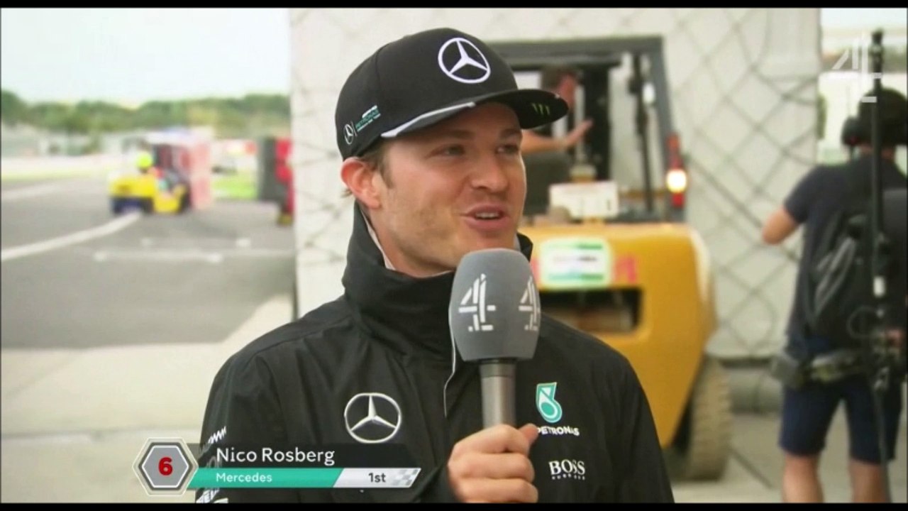 C4F1: Nico Rosberg Post Race Interview (2016 Japanese Grand Prix)