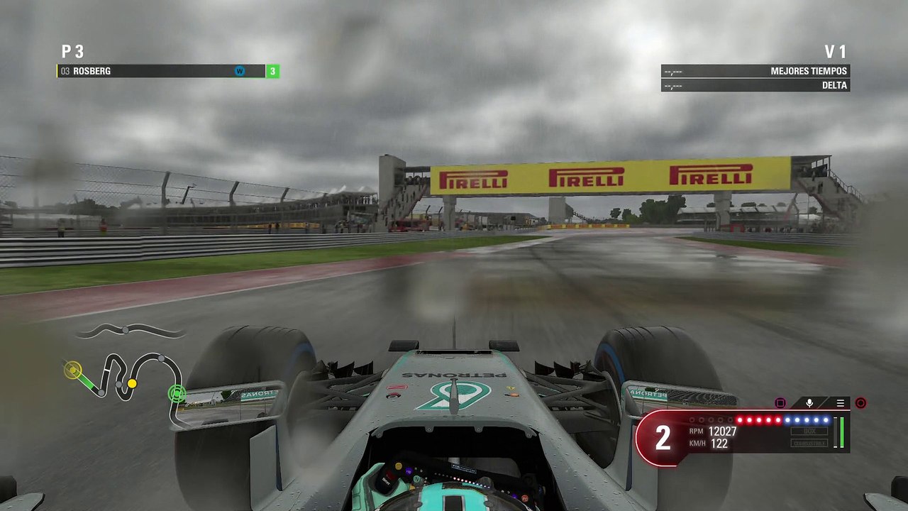 FORMULA 1 UNITED STATES AUSTIN CIRCUIT LAPS WITH RAIN F1 2016 Gameplay HD | Vueltas con lluvia en el Circuito de Austin
