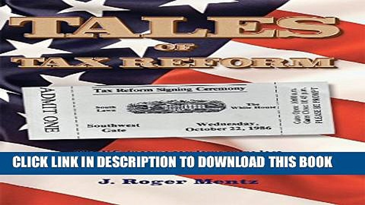 [DOWNLOAD] PDF Tales of Tax Reform: The U.S. income tax laws were last reformed in 1986.  What are