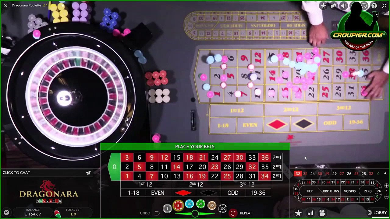 Live Casino Roulette direct from Dragonara Casino in Malta Played at Mr Green