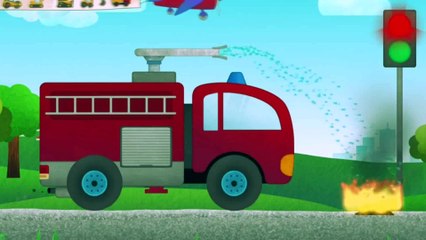 Çizgi Film - Çocukların en sevdiği enteresan araçlar ve iş makineler