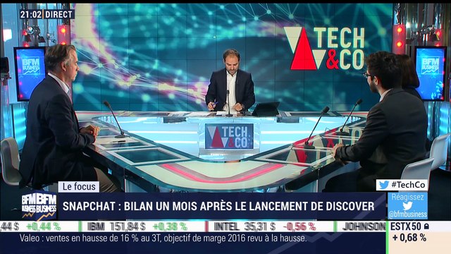 Snapchat: Quel bilan un mois après le lancement de Discover ? - 20/10