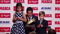 Bota de Oro a Luis Suárez, máximo goleador de Europa