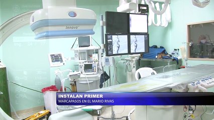 Instalan primer marcapasos en el Mario Rivas