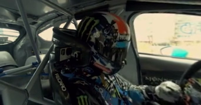 Vídeo 360º: 'Making of' de una gymkana con Ken Block