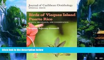 Books to Read  Birds of Vieques Island Puerto Rico: Status, Abundance, and Conservation (Journal
