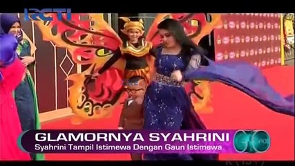 Syahrini Tampil Sensasional di HUT MNC TV