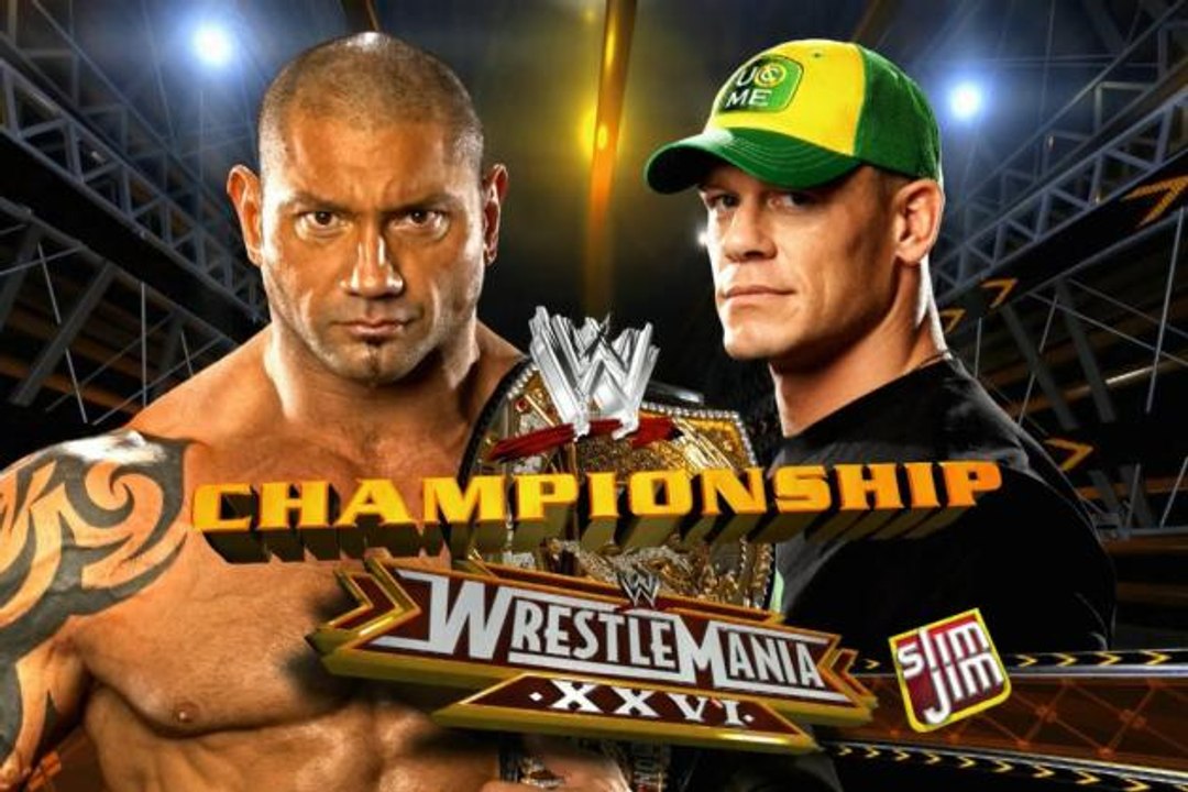 WWE WrestleMania 26 Batista Vs. John Cena - Lucha Completa en Español (By el Chapu)