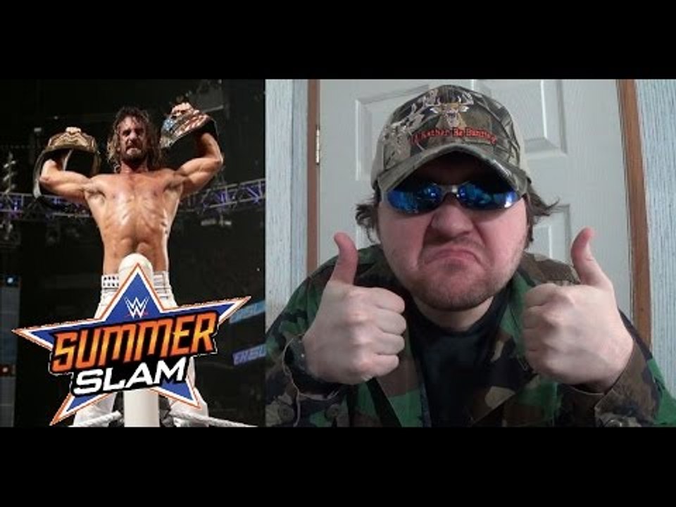 Seth Rollins Defeats John Cena At WWE Summerslam 2015