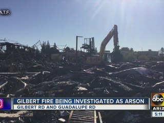 Officials say Gilbert condo was deliberately set on fire