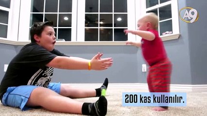 Tek bir adım atmak için kaç kas kullanıyoruz?