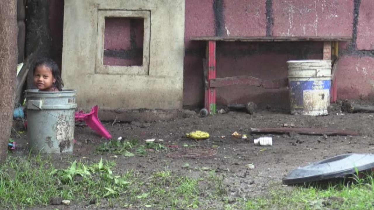 Cientos de familias resultan afectadas por las fuertes lluvias en Nicaragua
