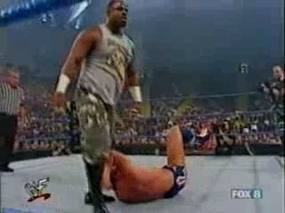 The Rock & Angle Vs The Dudley Boyz (2-2)