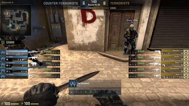 CS GO - HACKER VS HACKER (OVERWATCH FUNNY MOMENTS)