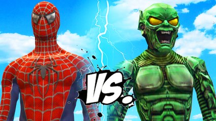 Spider-Man vs Green Goblin - Epic Superheroes Battle