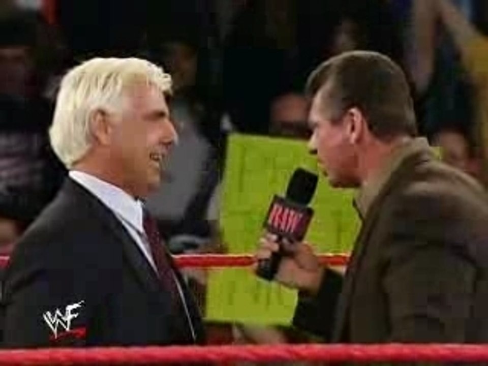 Ric Flair returns with a shocking announcement