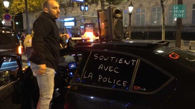 Quand les taxis raccompagnent gratuitement les policiers-manifestants