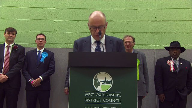 Witney by-election: Tories retain David Cameron's seat