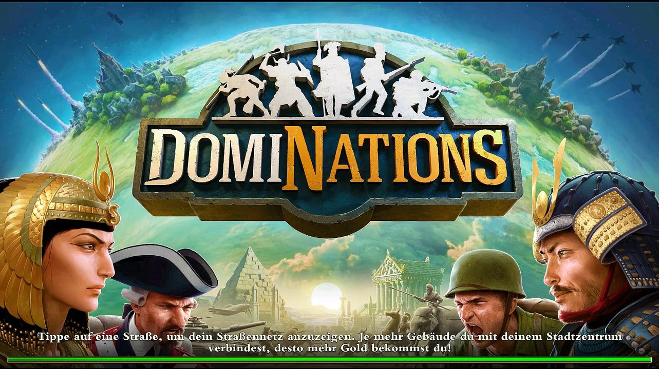 DomiNations Attack Strategy with 8x Battle Tank's and 50x Royal Alpini
