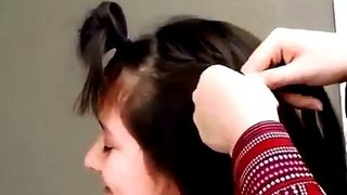 hairstyle simple for party and hairstyles for school - hairstyle for girl - 2016