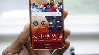 Iron Man Edition Samsung Galaxy S6 Edge!