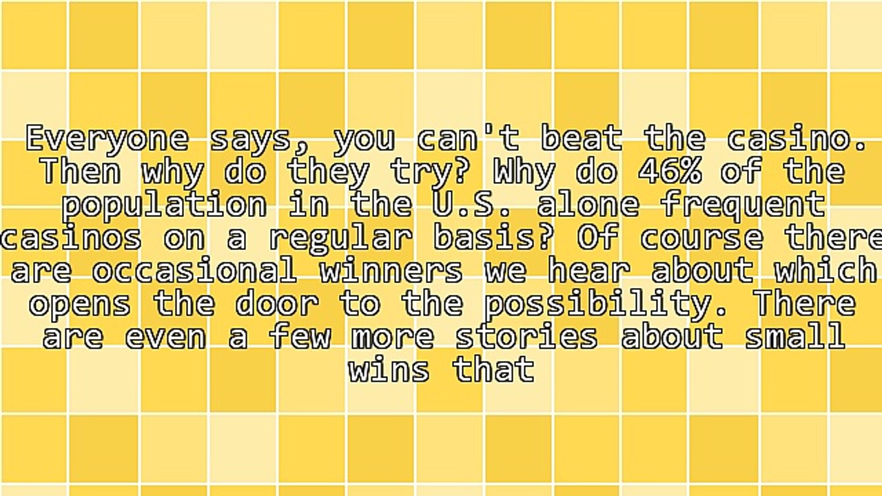 Everyone Says You Can't Win