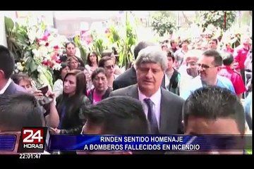 Incendio en El Agustino: solicitan al Estado más apoyo para los bomberos
