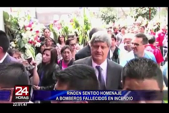 Incendio en El Agustino: solicitan al Estado más apoyo para los bomberos