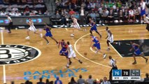 Brandon Jennings Shimmies After Jumper in Brooklyn