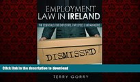 FAVORIT BOOK Employment Law In Ireland: The Essentials for Employers, Employees and HR Managers
