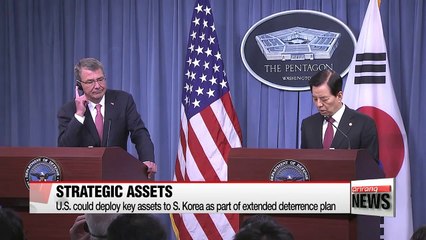 Download Video: U.S. could deploy key assets to S. Korea as part of extended deterrence plan