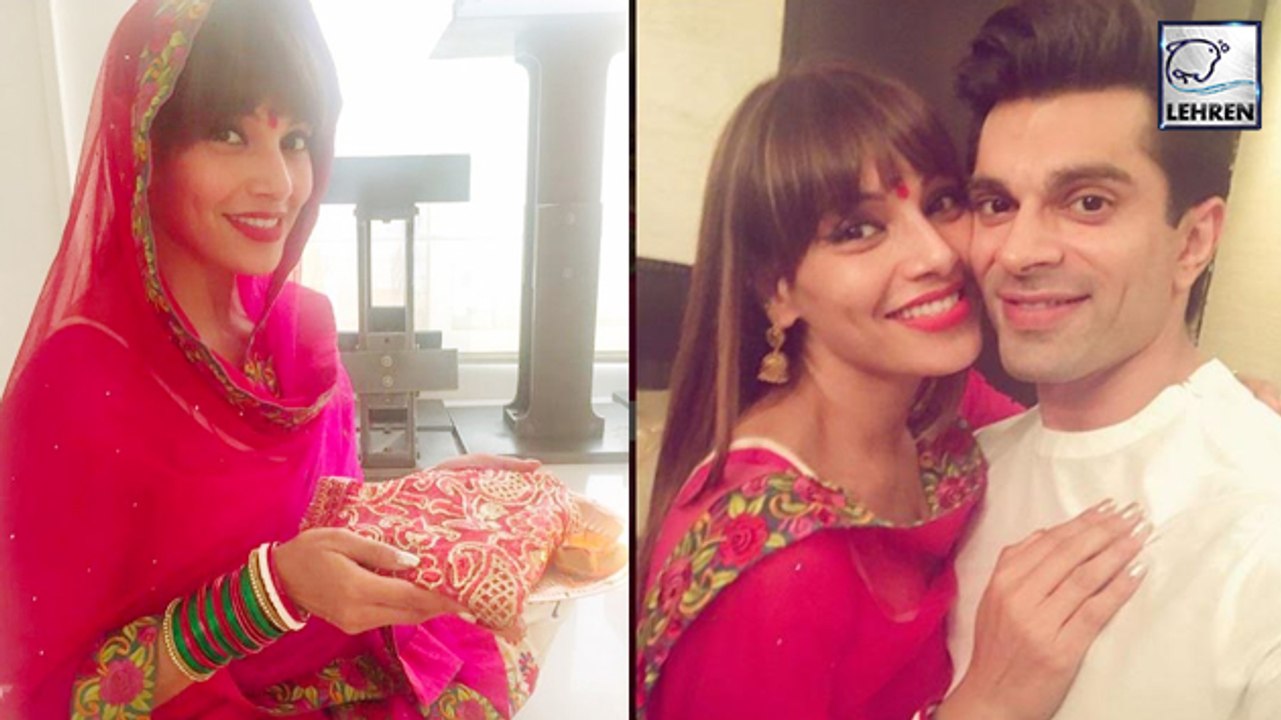 Bipasha Basu Celebrates Her FIRST Karwa Chauth | Karan Singh Grover |