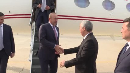 Dışişleri Bakanı Çavuşoğlu Tacikistan'da