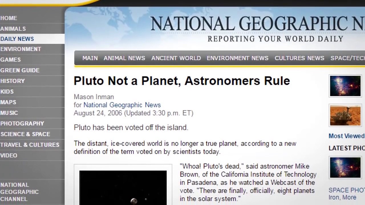 Kenapa Pluto Tidak Lagi Dianggap Sebagai Planet
